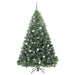 Brad de Crăciun artificial cu 300 LED Verde 210 cm PE și PVC - WALTI WALTI