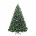 Brad de Crăciun artificial cu 300 LED Verde 210 cm PE și PVC - WALTI WALTI