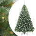 Brad de Crăciun artificial cu 300 LED Verde 210 cm PE și PVC - WALTI WALTI