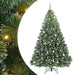 Brad de Crăciun artificial cu 300 LED Verde 240 cm PE și PVC - WALTI WALTI