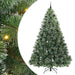 Brad de Crăciun artificial cu 300 LED Verde 240 cm PE și PVC - WALTI WALTI