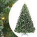 Brad de Crăciun artificial cu 300 LED Verde 240 cm PE și PVC - WALTI WALTI