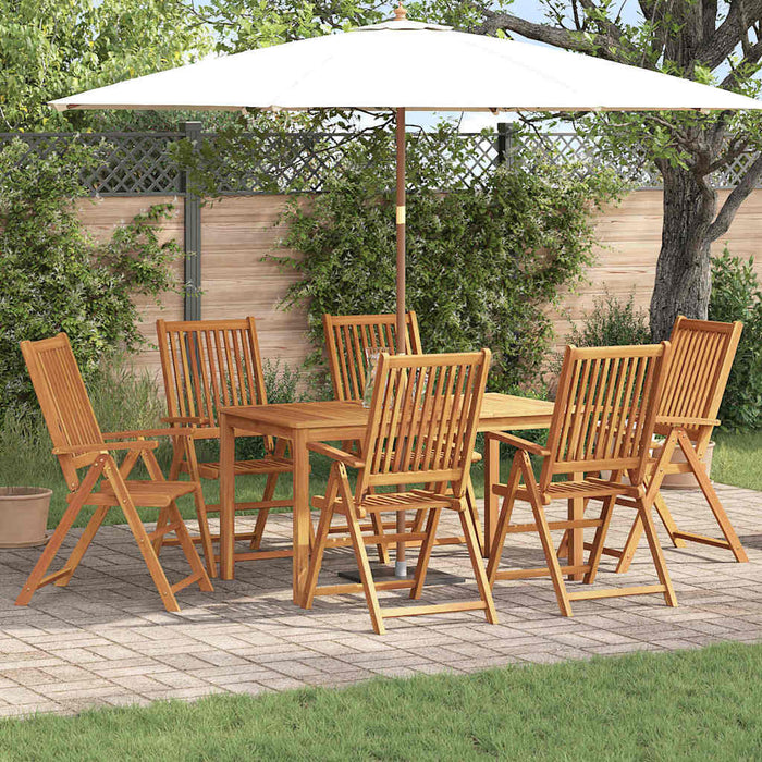 Set de masă pentru grădină 7 pcs Maro Lemn Solid de Acacia - WALTI WALTI