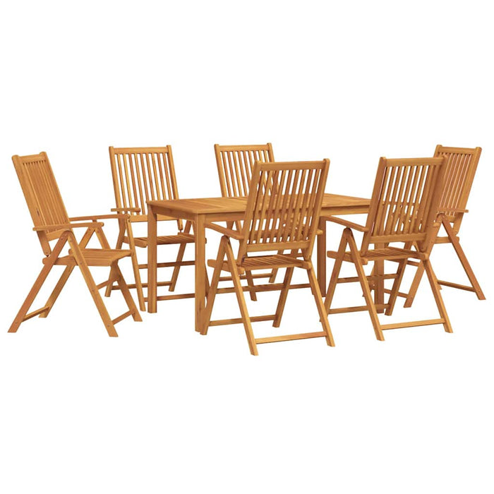 Set de masă pentru grădină 7 pcs Maro Lemn Solid de Acacia - WALTI WALTI