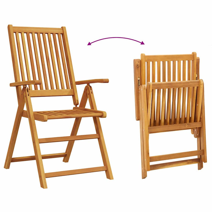 Set de masă pentru grădină 7 pcs Maro Lemn Solid de Acacia - WALTI WALTI
