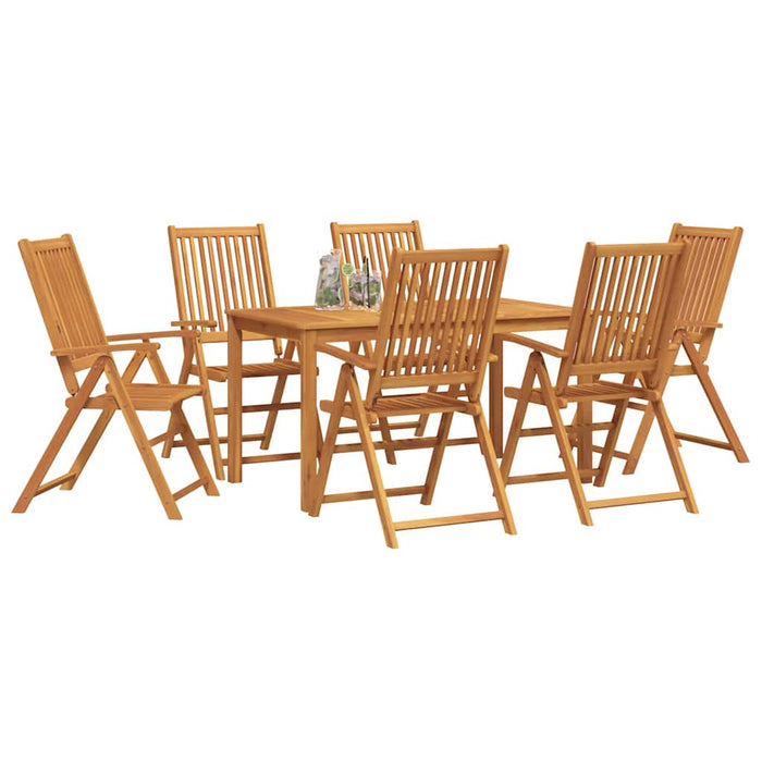 Set de masă pentru grădină 7 pcs Maro Lemn Solid de Acacia - WALTI WALTI