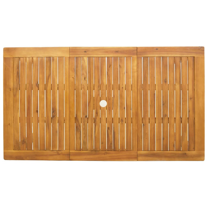 Set de masă pentru grădină 7 pcs Maro Lemn Solid de Acacia - WALTI WALTI