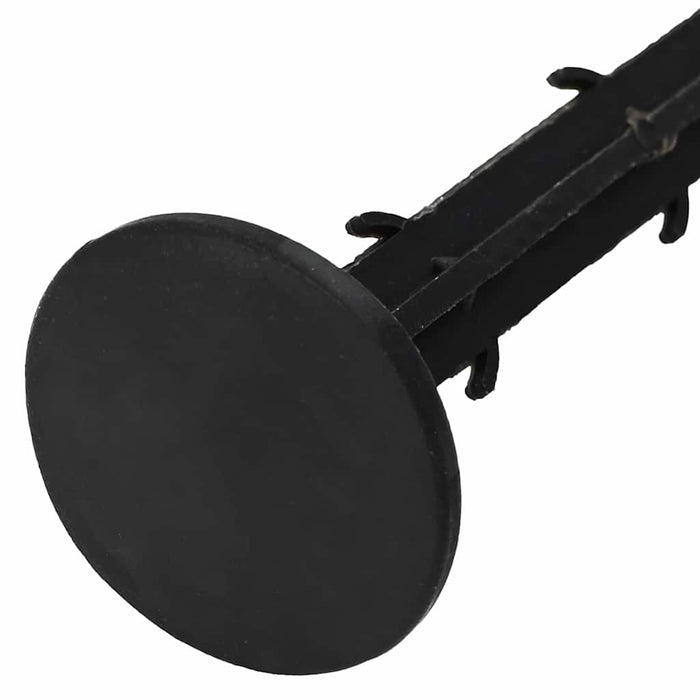 Coroane de pământ 100 pcs Negru Ø3 x 11 cm Plastic - WALTI WALTI