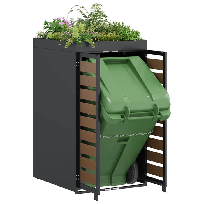 Depozit pentru coșuri cu acoperiș pentru plante pentru coș de 240L - WALTI WALTI