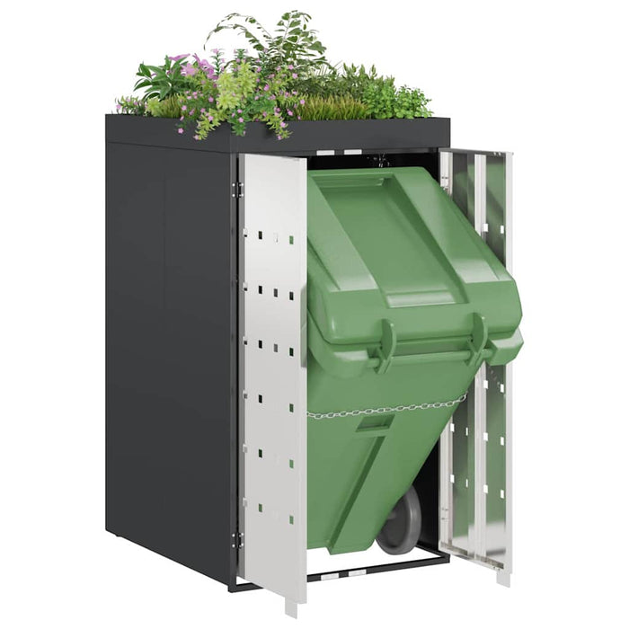 Depozit pentru coșuri cu acoperiș pentru plante pentru coș de 240L - WALTI WALTI