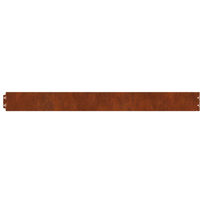 Margine pentru gazon 30 buc. 20 x 103 cm Ruginit WALTI