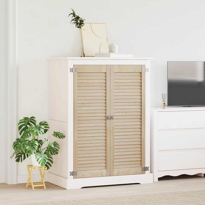Uși de cabinet 2 pcs Maro 110 x 39.5 x 2.1 cm Lemn masiv de pin - WALTI WALTI