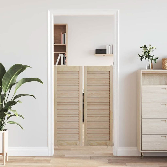 Uși de cabinet 2 pcs Maro 110 x 39.5 x 2.1 cm Lemn masiv de pin - WALTI WALTI
