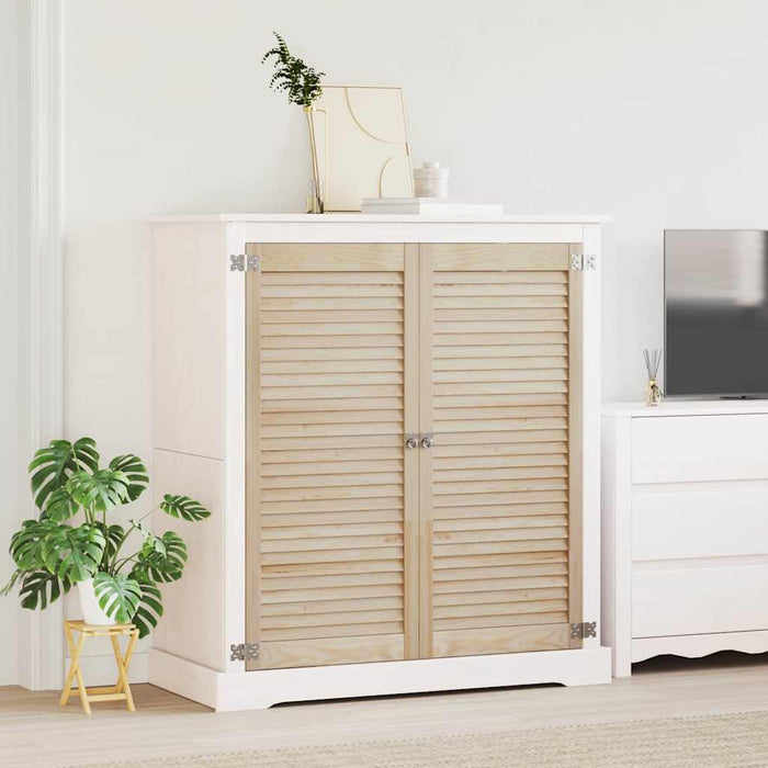 Uși de cabinet 2 pcs Maro 110 x 49.5 x 2.1 cm Lemn masiv de pin - WALTI WALTI