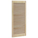 Uși de cabinet 2 pcs Maro 110 x 49.5 x 2.1 cm Lemn masiv de pin - WALTI WALTI
