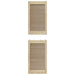 Ușă de Dulap natural 140,5 x 2,1 x 39,5 cm Lemn de pin masiv - WALTI WALTI