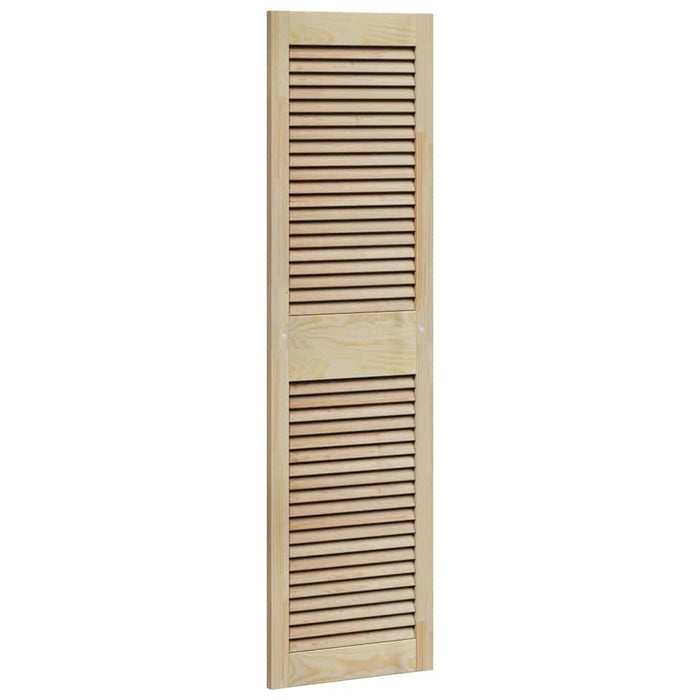 Ușă de Dulap natural 140,5 x 2,1 x 39,5 cm Lemn de pin masiv - WALTI WALTI