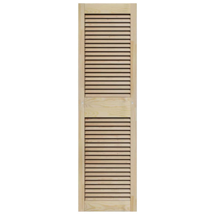 Ușă de Dulap natural 140,5 x 2,1 x 39,5 cm Lemn de pin masiv - WALTI WALTI