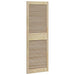 Ușă de Dulap natural 49,5 x 2,1 x 140,5 cm Lemn de pin masiv - WALTI WALTI