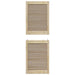 Ușă de Dulap cu ușă 2 pcs natural 49,5 x 2,1 x 140,5 cm - WALTI WALTI