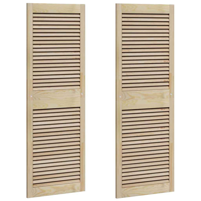 Ușă de Dulap cu ușă 2 pcs natural 49,5 x 2,1 x 140,5 cm - WALTI WALTI