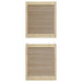 Ușă de Dulap natural 140,5 x 2,1 x 59,5 cm Lemn de pin masiv - WALTI WALTI