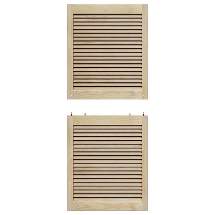 Ușă de Dulap cu ușă 2 pcs natural 140,5 x 2,1 x 59,5 cm - WALTI WALTI