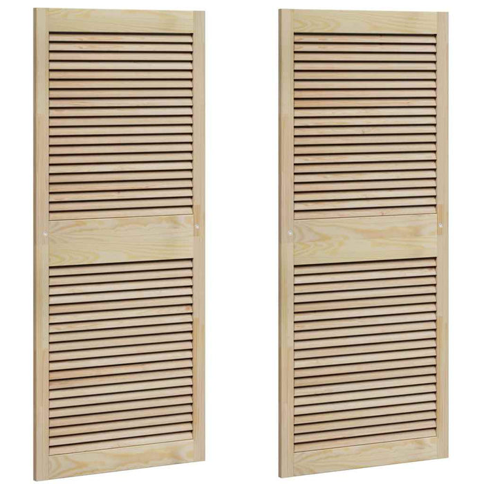 Ușă de Dulap cu ușă 2 pcs natural 140,5 x 2,1 x 59,5 cm - WALTI WALTI