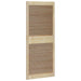 Ușă de Dulap cu ușă 2 pcs natural 140,5 x 2,1 x 59,5 cm - WALTI WALTI