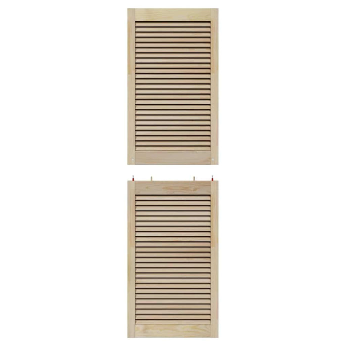 Ușă de Dulap natural 170 x 2,1 x 49,5 cm Lemn de pin masiv - WALTI WALTI