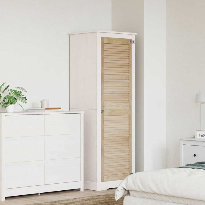 Ușă de Dulap natural 170 x 2,1 x 49,5 cm Lemn de pin masiv - WALTI WALTI