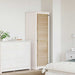 Ușă de Dulap natural 170 x 2,1 x 49,5 cm Lemn de pin masiv - WALTI WALTI