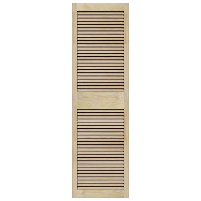 Ușă de Dulap natural 170 x 2,1 x 49,5 cm Lemn de pin masiv - WALTI WALTI