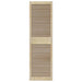 Ușă de Dulap natural 170 x 2,1 x 49,5 cm Lemn de pin masiv - WALTI WALTI