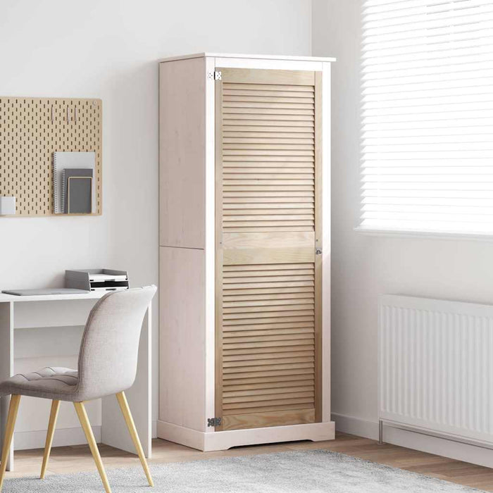 Ușă de Dulap natural 170 x 2,1 x 59,5 cm Lemn de pin masiv - WALTI WALTI