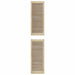 Ușă de Dulap cu ușă 2 pcs natural 201 x 2,1 x 39,5 cm - WALTI WALTI