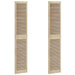 Ușă de Dulap cu ușă 2 pcs natural 201 x 2,1 x 39,5 cm - WALTI WALTI
