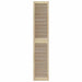 Ușă de Dulap cu ușă 2 pcs natural 201 x 2,1 x 39,5 cm - WALTI WALTI