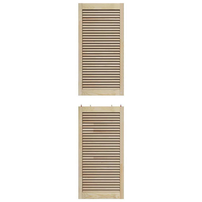 Ușă de Dulap natural 201 x 2,1 x 49,5 cm Lemn de pin masiv - WALTI WALTI