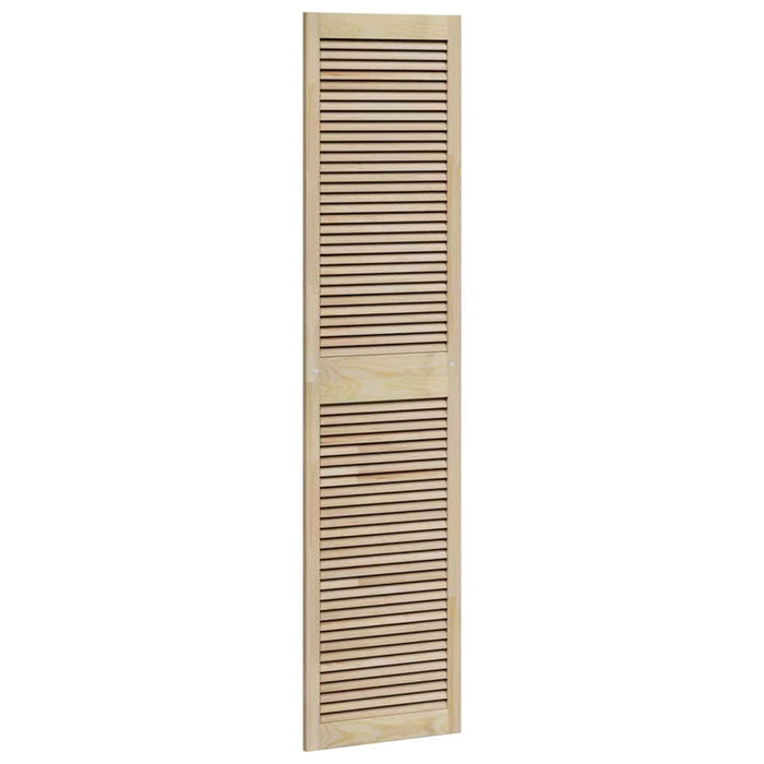 Ușă de Dulap natural 201 x 2,1 x 49,5 cm Lemn de pin masiv - WALTI WALTI