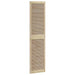 Ușă de Dulap natural 201 x 2,1 x 49,5 cm Lemn de pin masiv - WALTI WALTI