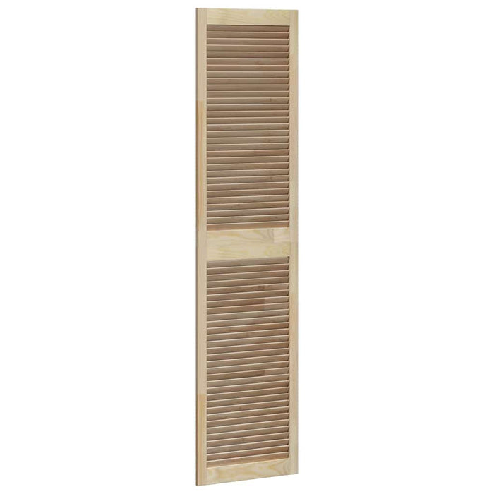 Ușă de Dulap natural 201 x 2,1 x 49,5 cm Lemn de pin masiv - WALTI WALTI