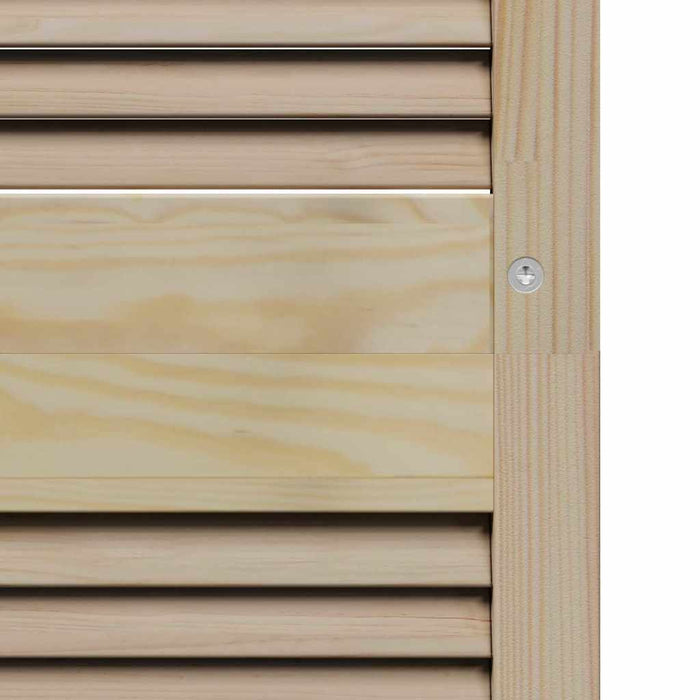 Ușă de Dulap cu ușă 2 pcs natural 201 x 2,1 x 49,5 cm - WALTI WALTI