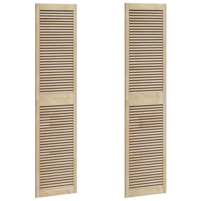 Ușă de Dulap cu ușă 2 pcs natural 201 x 2,1 x 49,5 cm - WALTI WALTI
