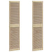 Ușă de Dulap cu ușă 2 pcs natural 201 x 2,1 x 49,5 cm - WALTI WALTI