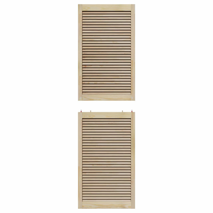 Ușă de Dulap cu ușă 2 pcs natural 201 x 2,1 x 59,5 cm - WALTI WALTI
