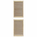 Ușă de Dulap cu ușă 2 pcs natural 201 x 2,1 x 59,5 cm - WALTI WALTI