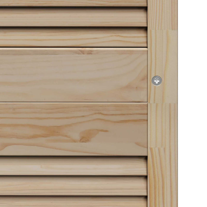 Ușă de Dulap cu ușă 2 pcs natural 201 x 2,1 x 59,5 cm - WALTI WALTI