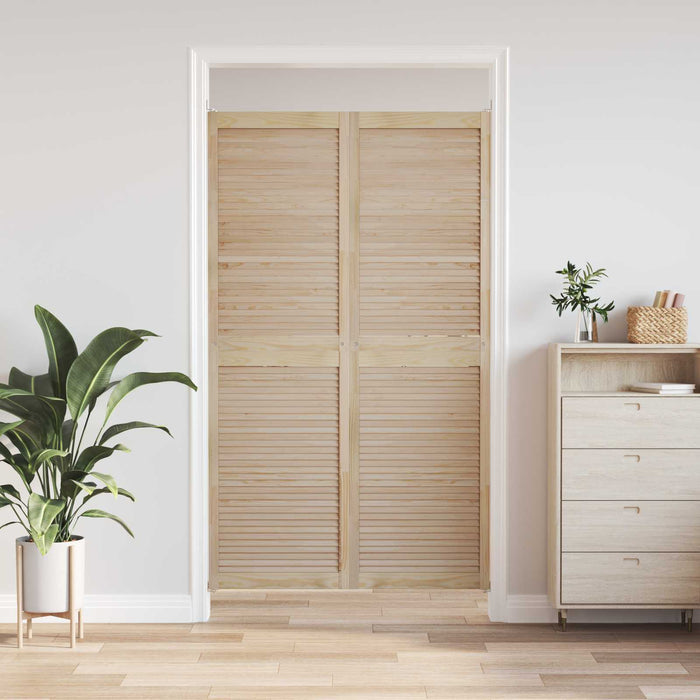 Ușă de Dulap cu ușă 2 pcs natural 201 x 2,1 x 59,5 cm - WALTI WALTI
