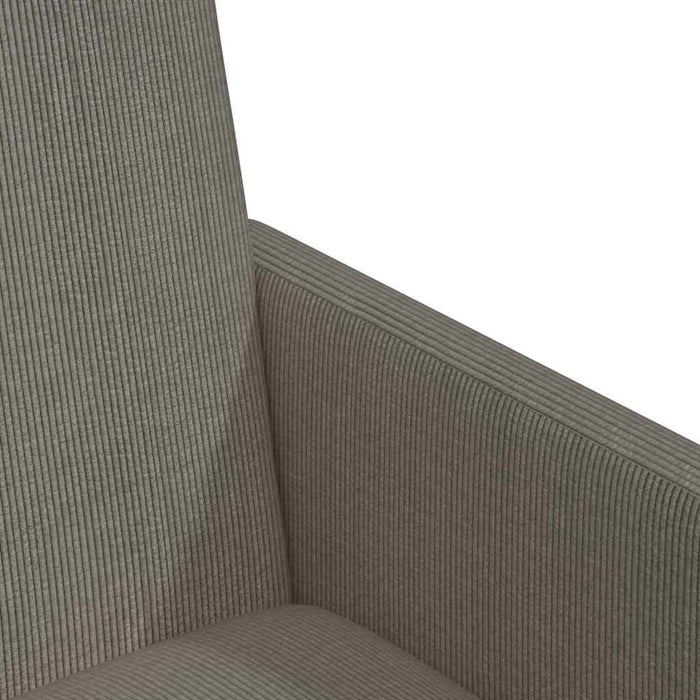 Scaune de dining cu roți 2 pcs Gri deschis 57 x 66 x 94 cm - WALTI WALTI